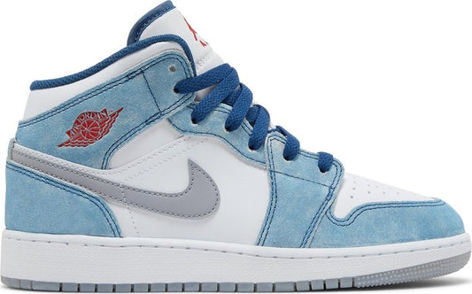 Air Jordan 1 Mid French Blue (GS)