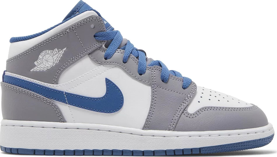 Air Jordan 1 Mid True Blue (GS)